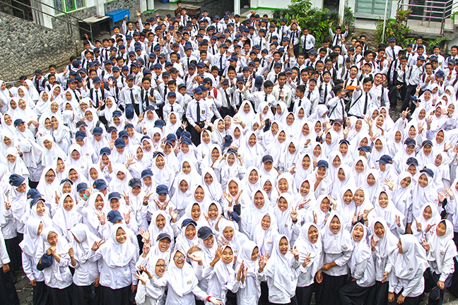 Siswa SMP Muhammadiyah 8 Batu